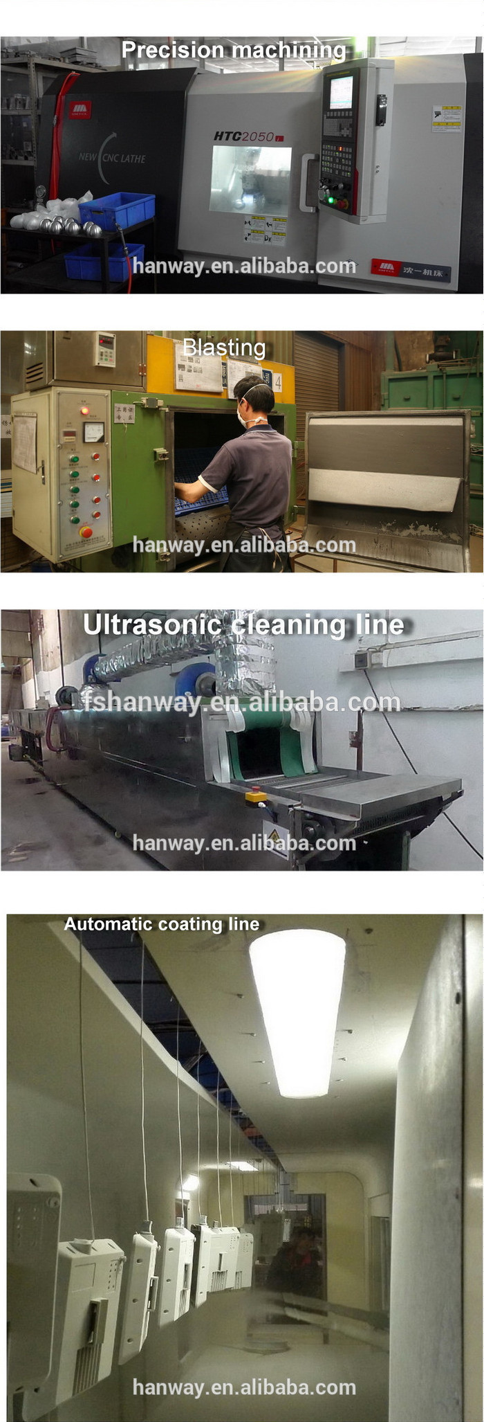 china manufacturer aluminum die casting security camera parts cctv camera housing